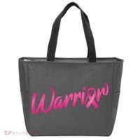 Breast Cancer Warrior Tote Bag thumb 0