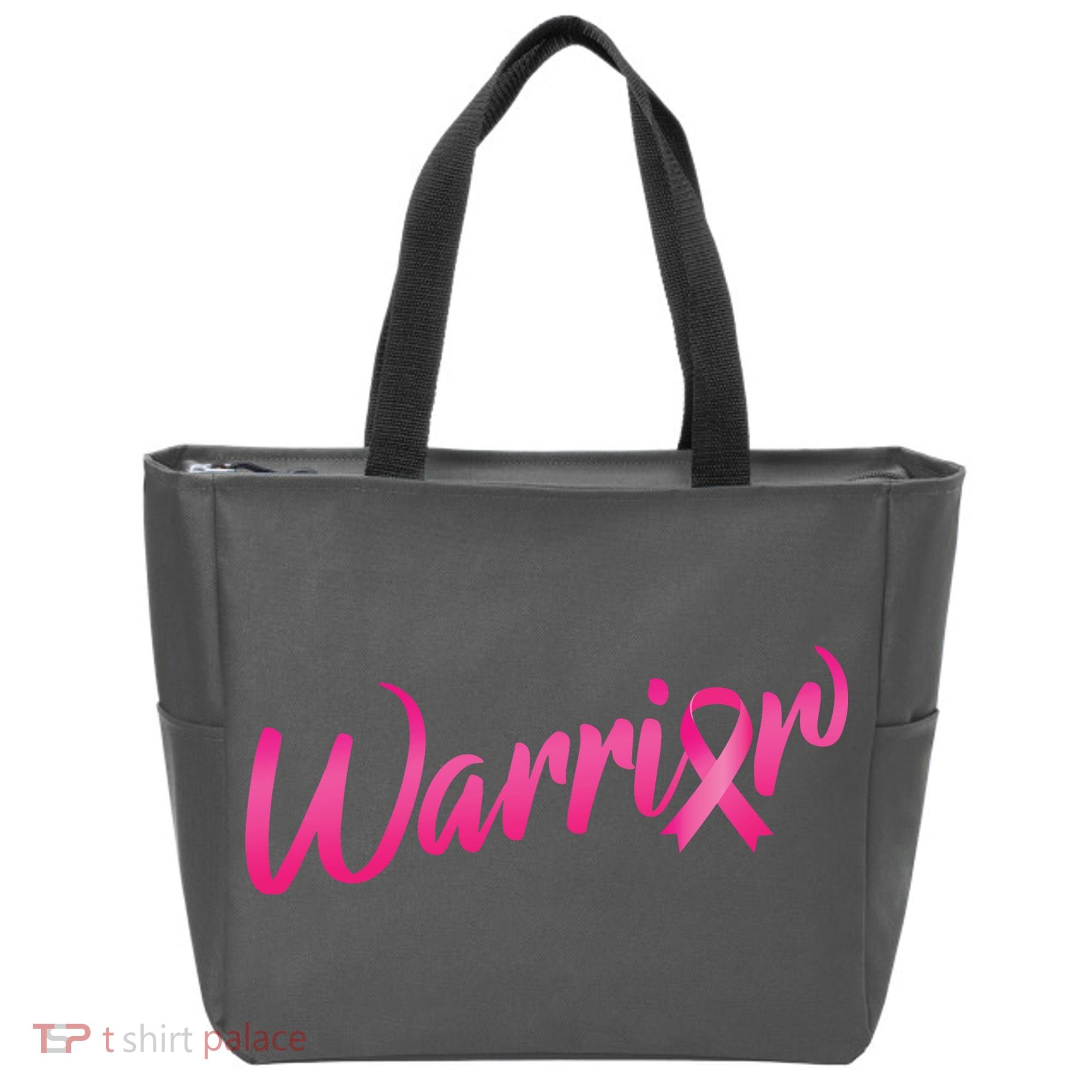 Breast Cancer Warrior Tote Bag