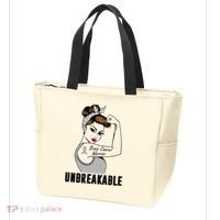 Brain Cancer Warrior Unbreakable Tee Brain Cancer Awareness Gift Tote Bag thumb 3