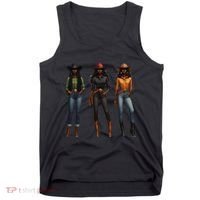 Black Cowgirl Western Rodeo Melanin Black History Texas Tank Top thumb 0