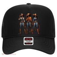 Black Cowgirl Western Rodeo Melanin Black History Texas Hat thumb 0