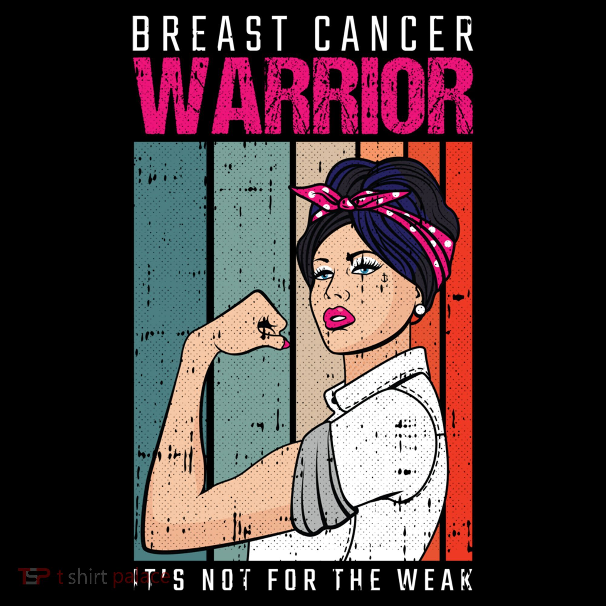 Breast Cancer Warrior Retro Unbreakable Survivor Fighter Gift Coffee Mug
