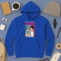 Breast Cancer Warrior Retro Unbreakable Survivor Fighter Gift Hoodie thumb 3