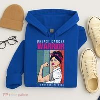 Breast Cancer Warrior Retro Unbreakable Survivor Fighter Gift Hoodie thumb 4