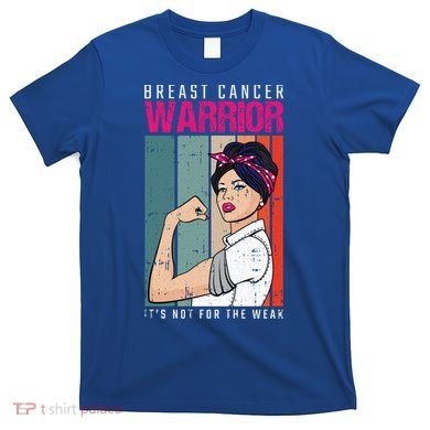 Breast Cancer Warrior Retro Unbreakable Survivor Fighter Gift T-Shirt
