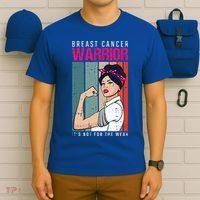 Breast Cancer Warrior Retro Unbreakable Survivor Fighter Gift T-Shirt thumb 6