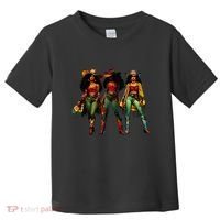 Black Cowgirl Western Rodeo Melanin Juneteenth Freedom Texas Toddler T-Shirt thumb 0
