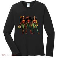Black Cowgirl Western Rodeo Melanin Juneteenth Freedom Texas Women's Long Sleeve Shirt thumb 0