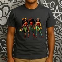 Black Cowgirl Western Rodeo Melanin Juneteenth Freedom Texas T-Shirt thumb 3