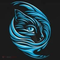 Blue Cat Wave Toddler Hoodie thumb 2
