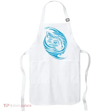 Blue Cat Wave Apron