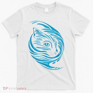 Blue Cat Wave T-Shirt