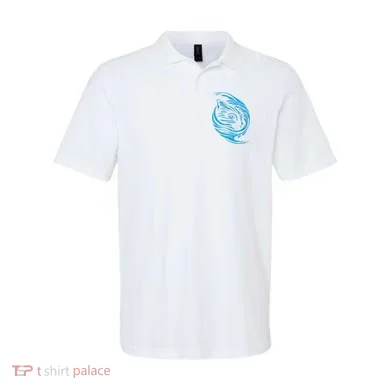Blue Cat Wave Polo