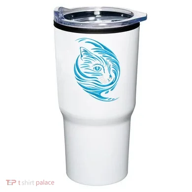 Blue Cat Wave Tumbler