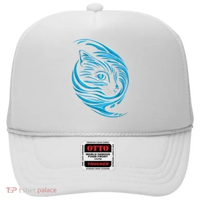 Blue Cat Wave Hat