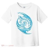 Blue Cat Wave Toddler T-Shirt thumb 0