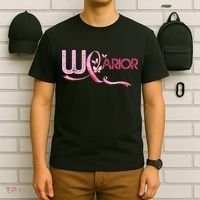 Breast Cancer Warrior Awareness T-Shirt thumb 6