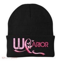 Breast Cancer Warrior Awareness Beanie thumb 0