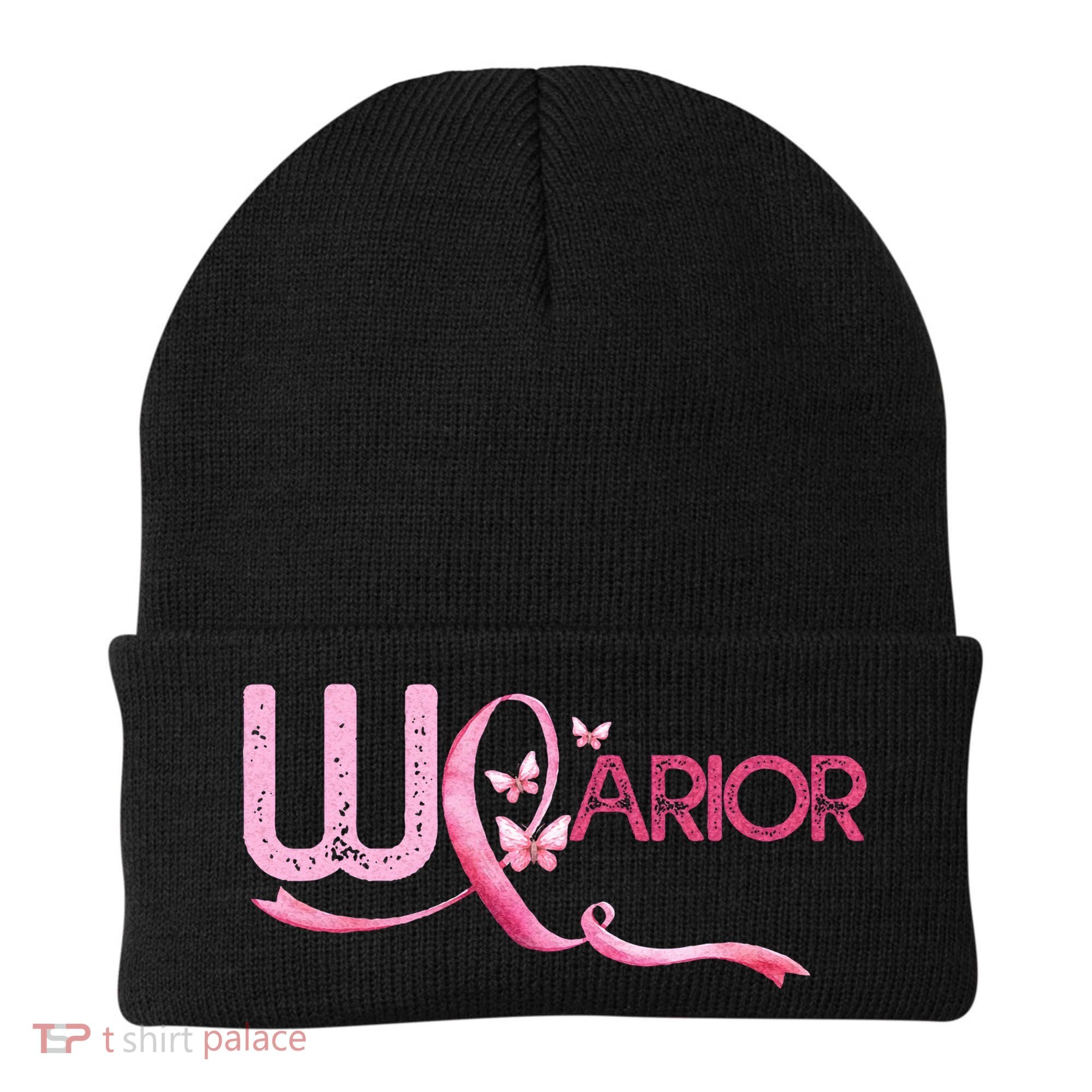 Breast Cancer Warrior Awareness Beanie