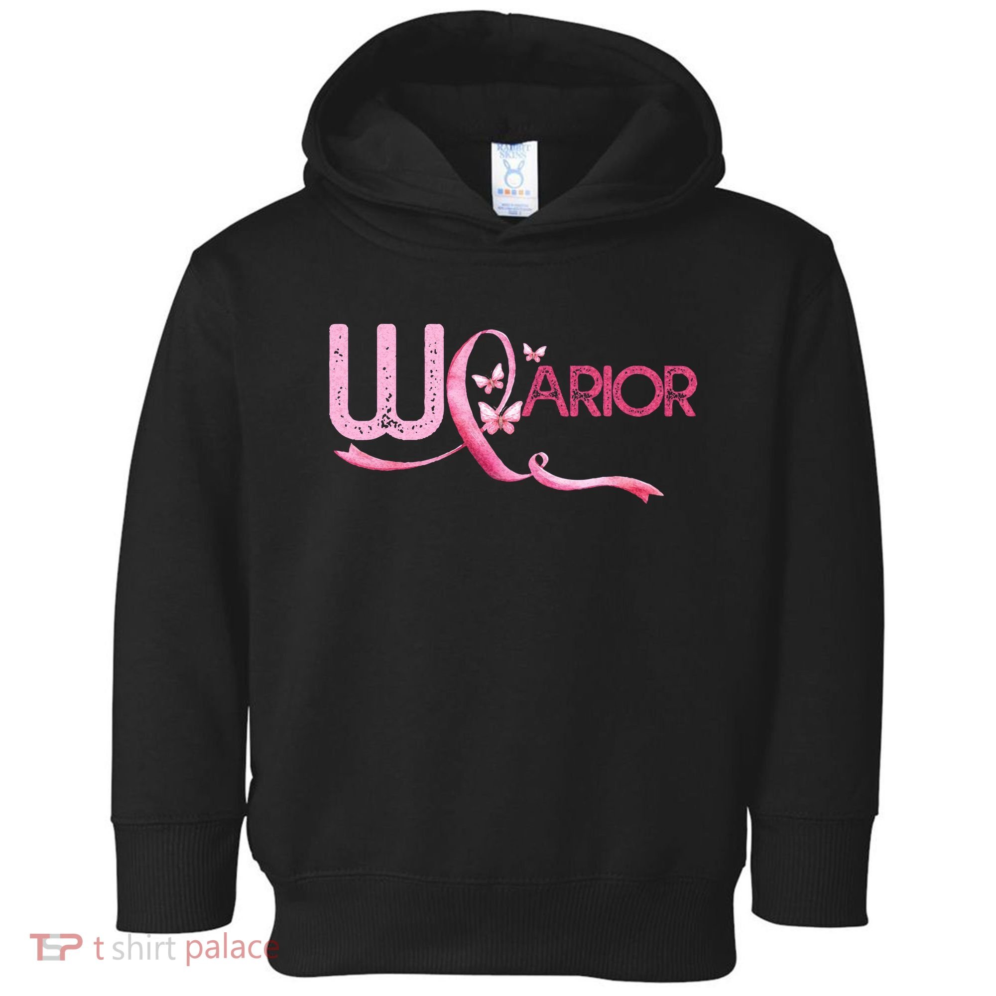 Breast Cancer Warrior Awareness Toddler Hoodie