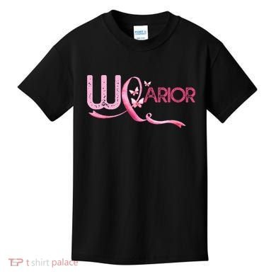 Breast Cancer Warrior Awareness Kids T-Shirt