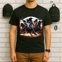 Black Cowgirl Western Rodeo Melanin Black History Texas T-Shirt thumb 6