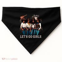 Black Cowgirl Western Rodeo Melanin Juneteenth Texas USA-Made Doggie Bandana thumb 0