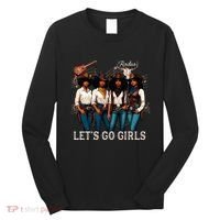Black Cowgirl Western Rodeo Melanin Juneteenth Texas Long Sleeve Shirt thumb 0