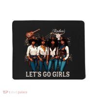 Black Cowgirl Western Rodeo Melanin Juneteenth Texas Mousepad thumb 0