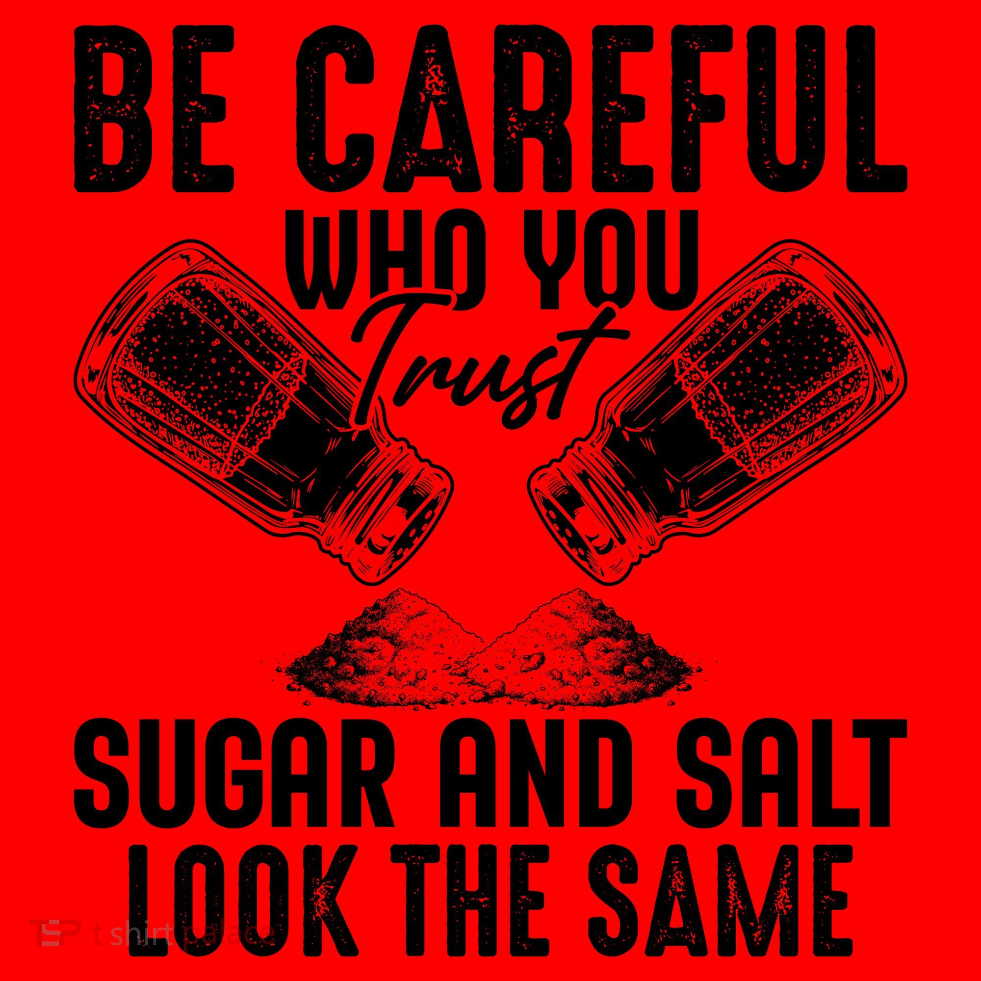 Be Careful Who You Trust Sugar And Salt Look The Same Santa Hat
