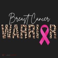 Breast Cancer Warrior Pink Ribbon Cheetah Women's Sweatshirt thumb 2