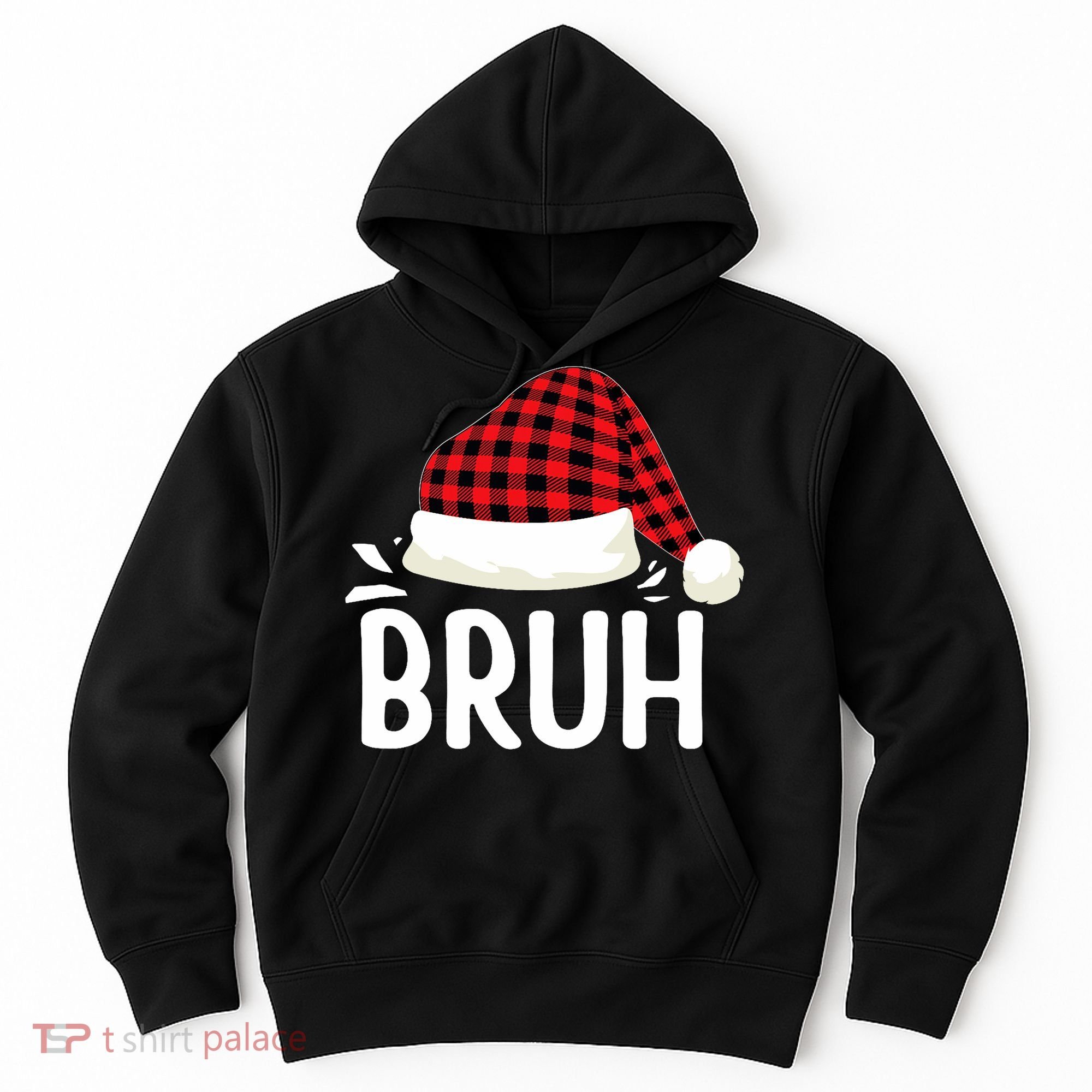 Bruh Christmas Xmas Funny Christmas Pajama Hoodie