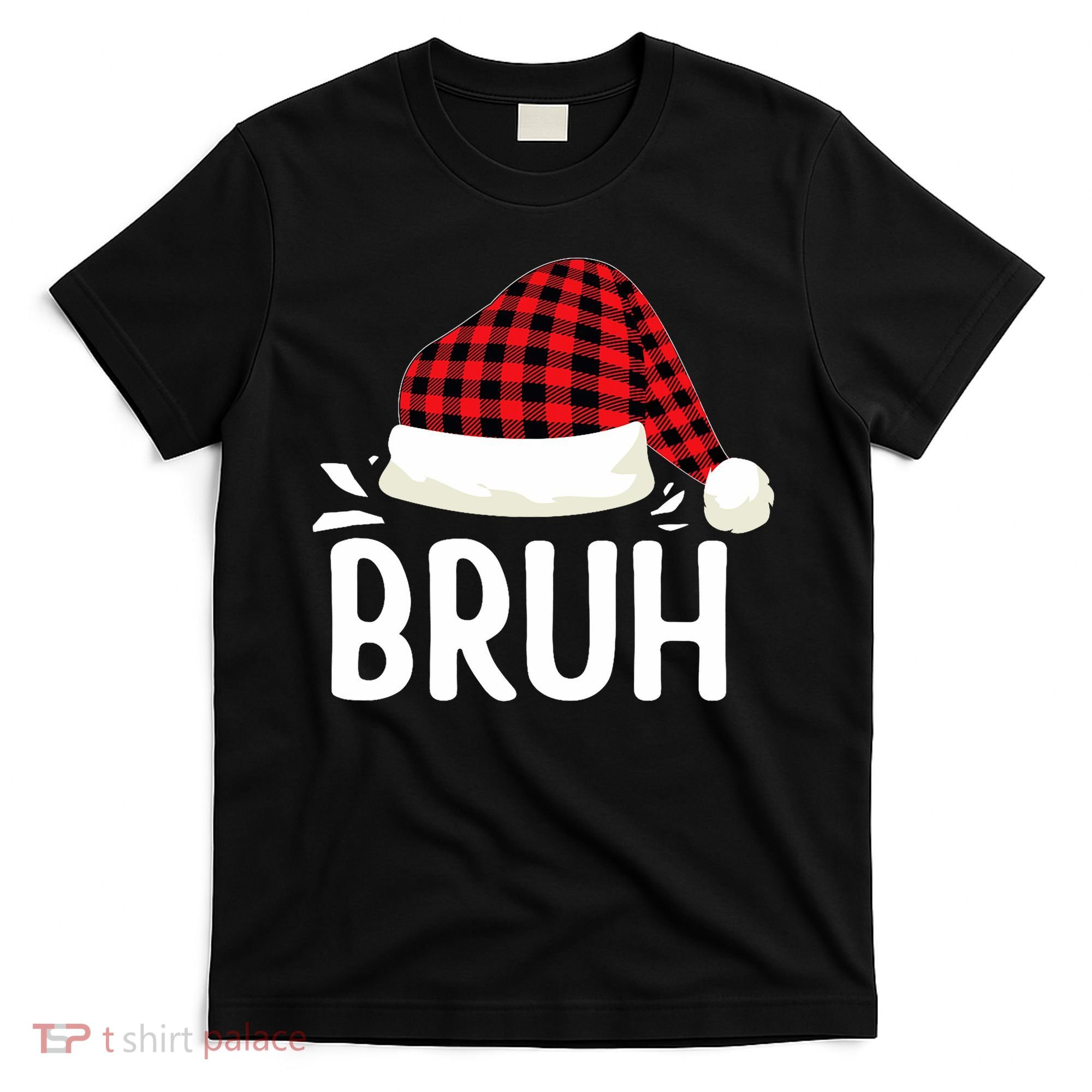 Bruh Christmas Xmas Funny Christmas Pajama T-Shirt