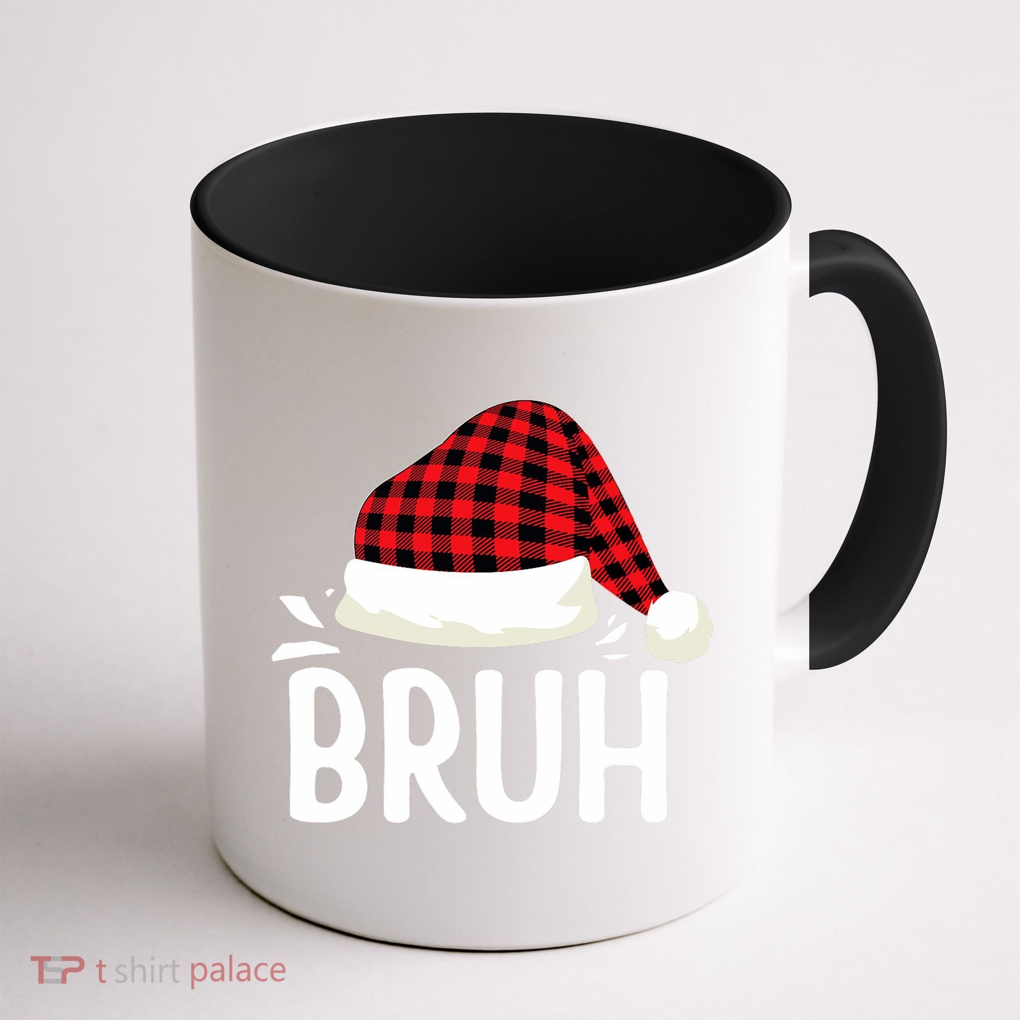 Bruh Christmas Xmas Funny Christmas Pajama Coffee Mug