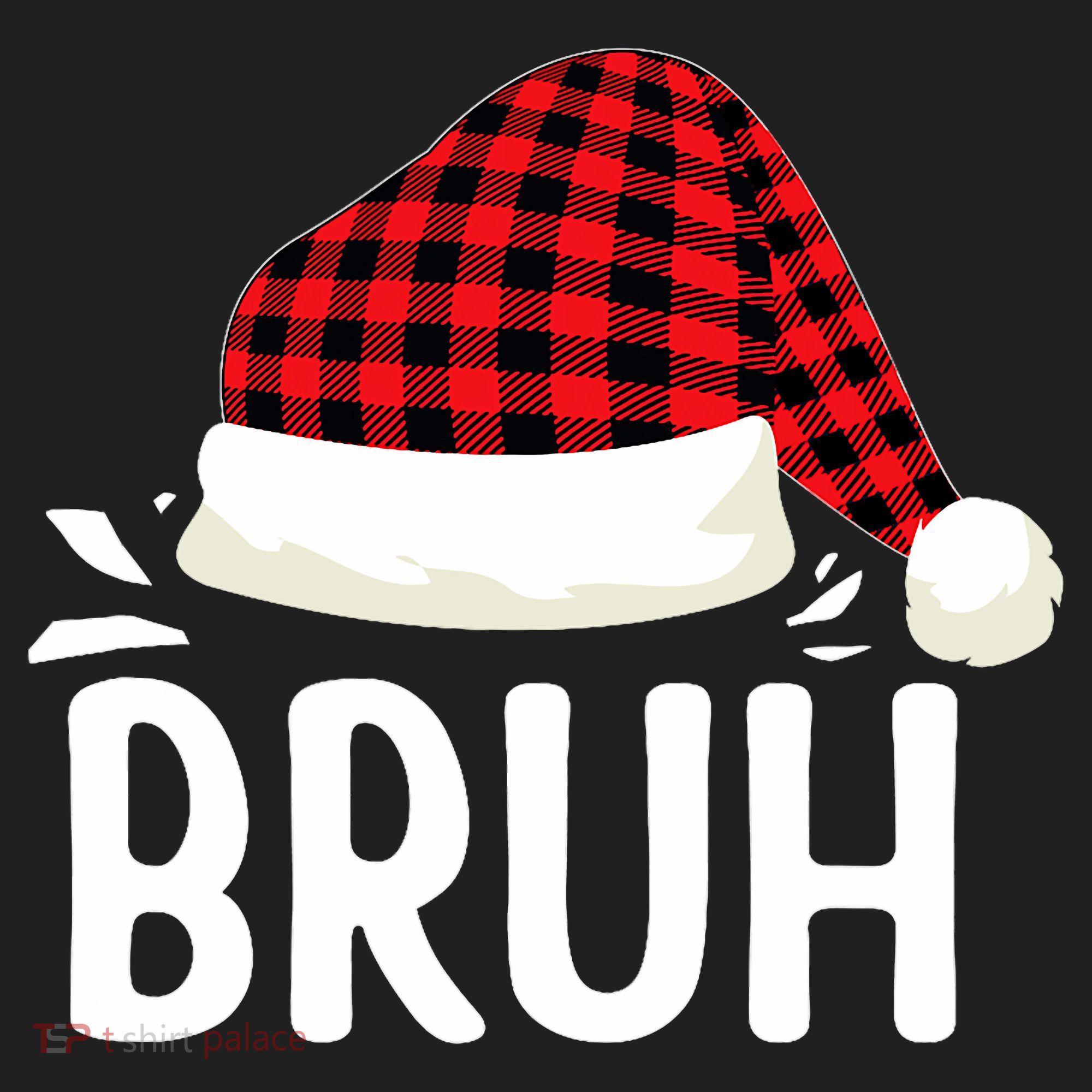 Bruh Christmas Xmas Funny Christmas Pajama Beanie