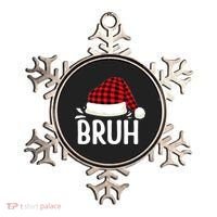 Bruh Christmas Xmas Funny Christmas Pajama Ornament thumb 0