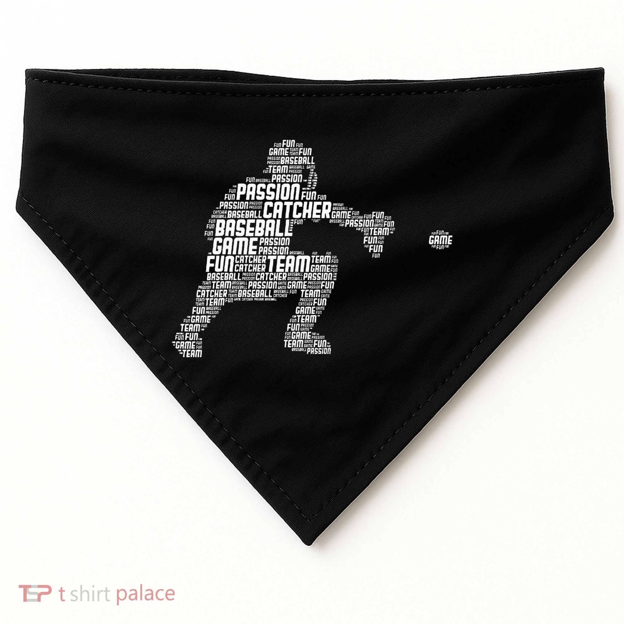 Baseball Catcher Y.O.U.T.H USA-Made Doggie Bandana