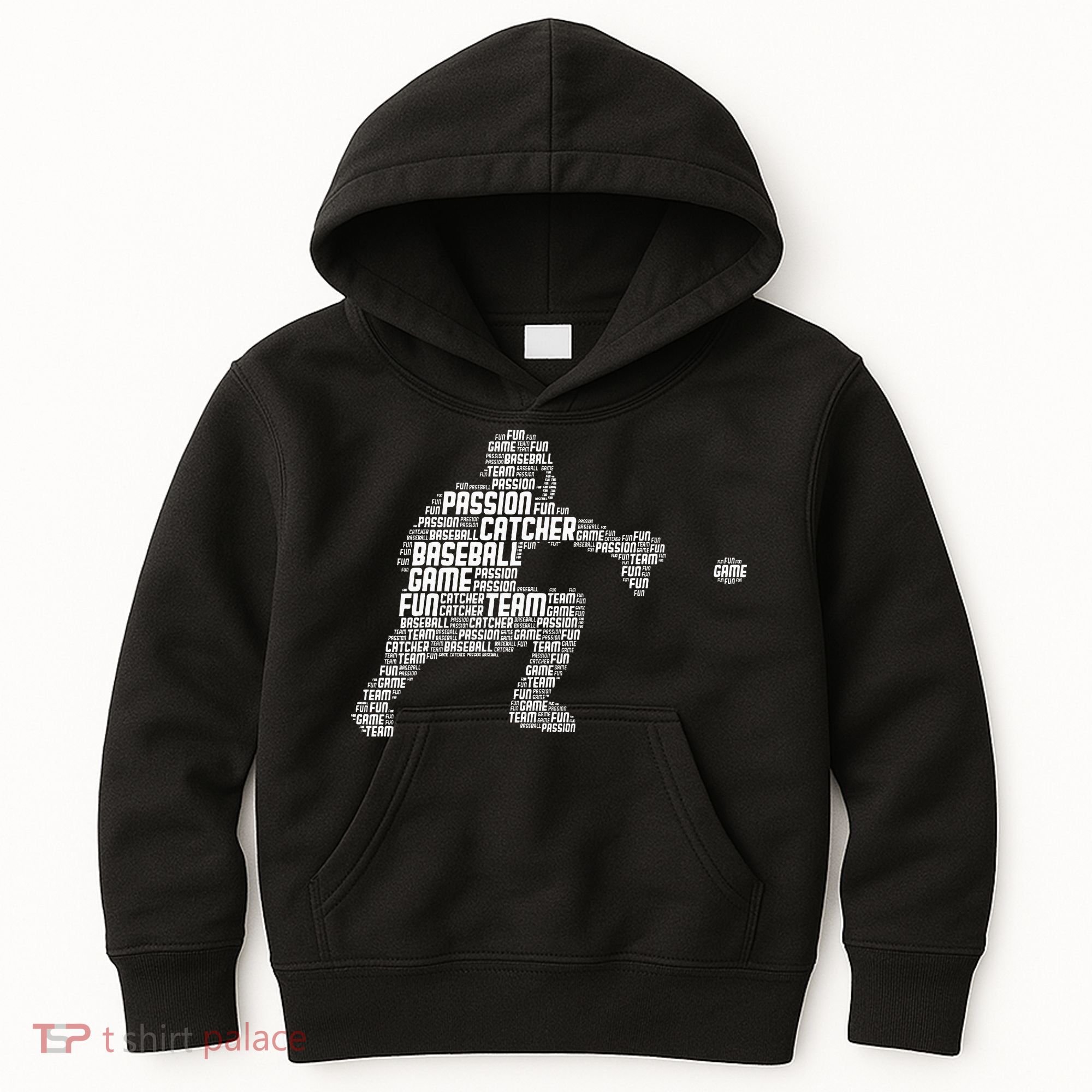 Baseball Catcher Y.O.U.T.H Kids Hoodie
