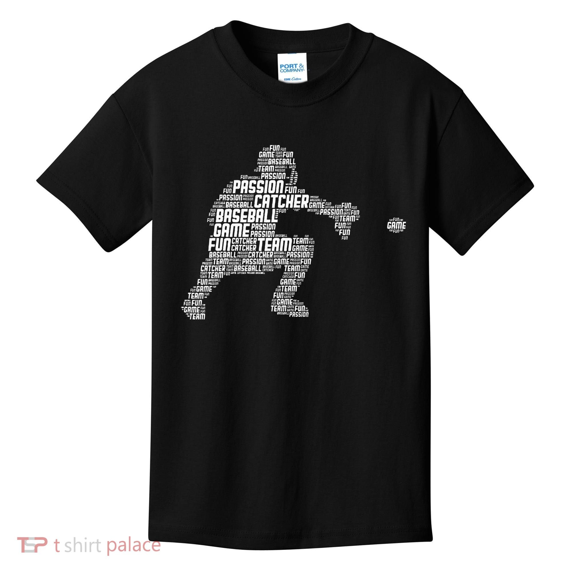 Baseball Catcher Y.O.U.T.H Kids T-Shirt
