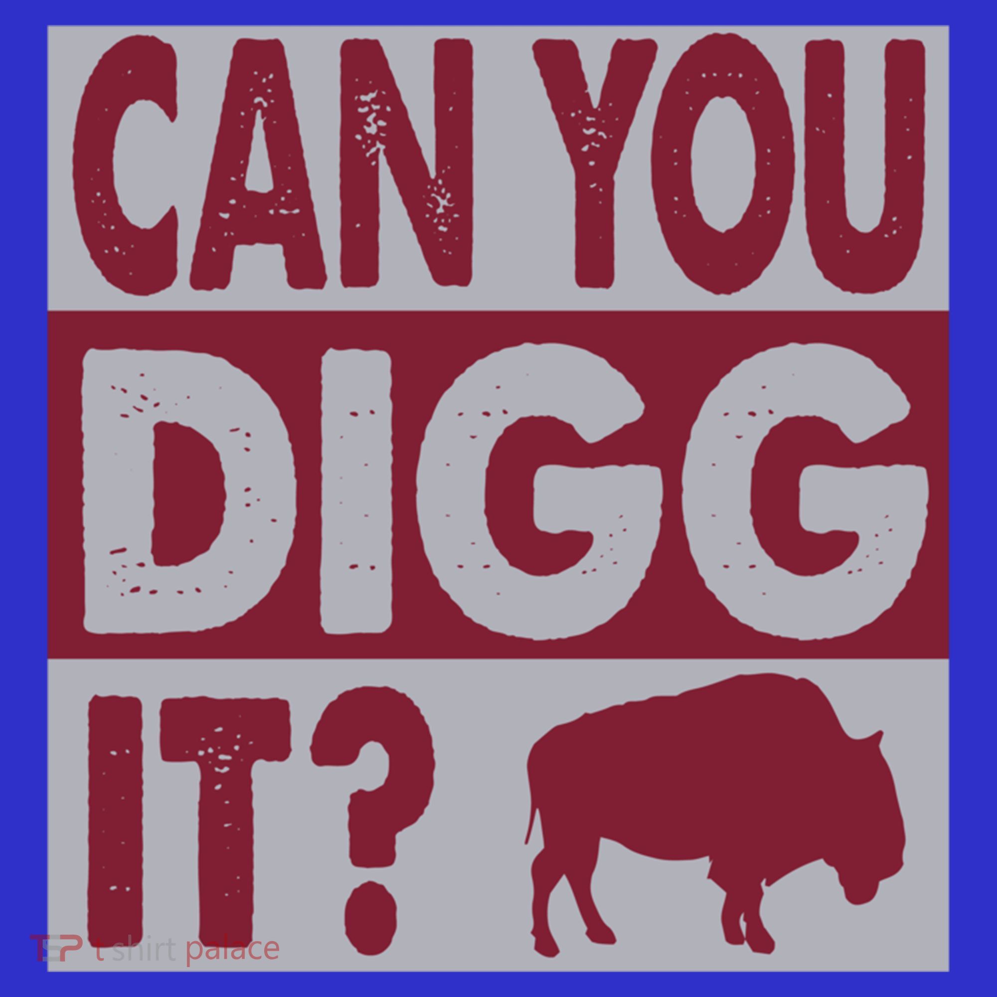 Buffalo Can You Digg It Great Football Fans Lovers Gift Mousepad