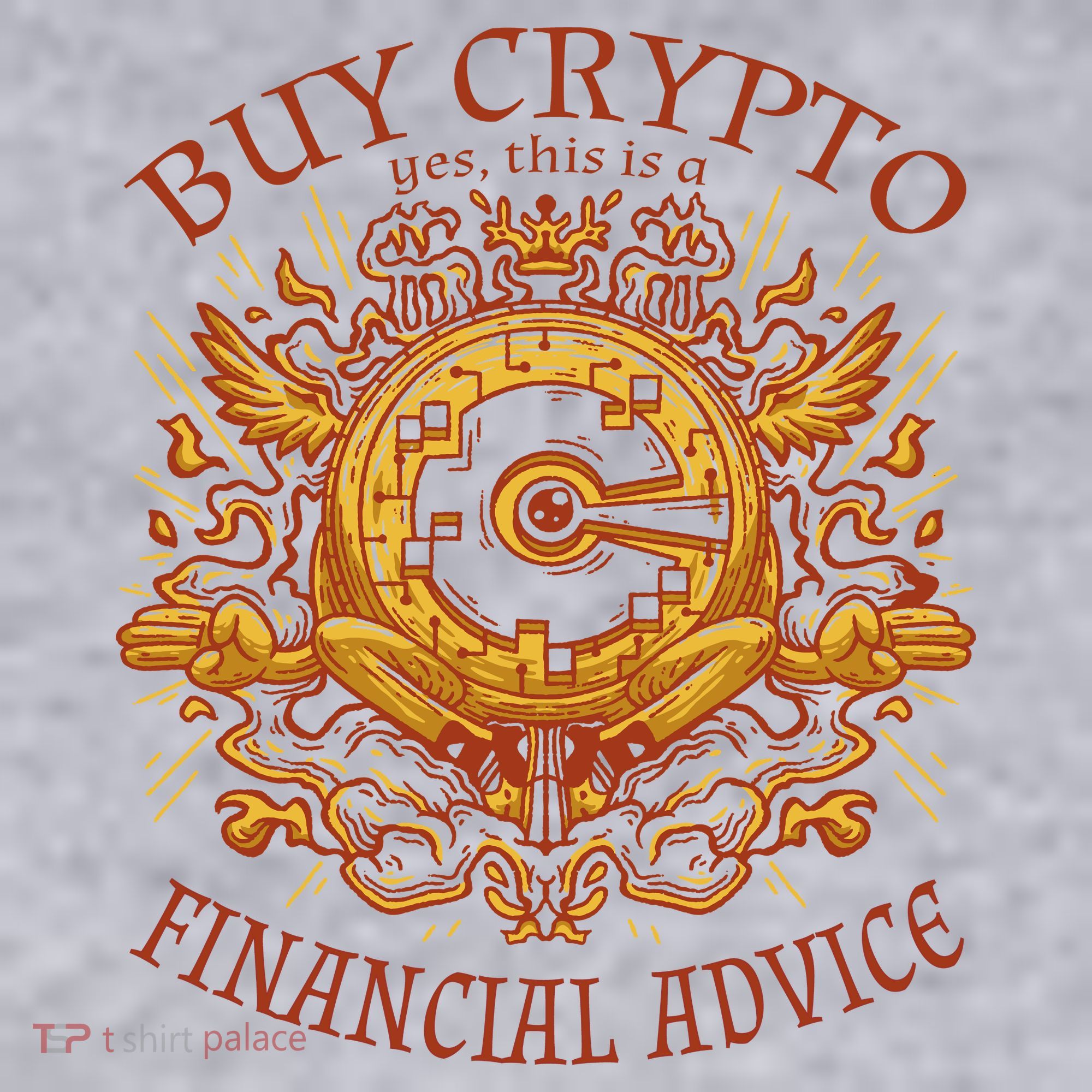 Buy Crypto Yes This Is A Financial Advice Women's Sweatshirt