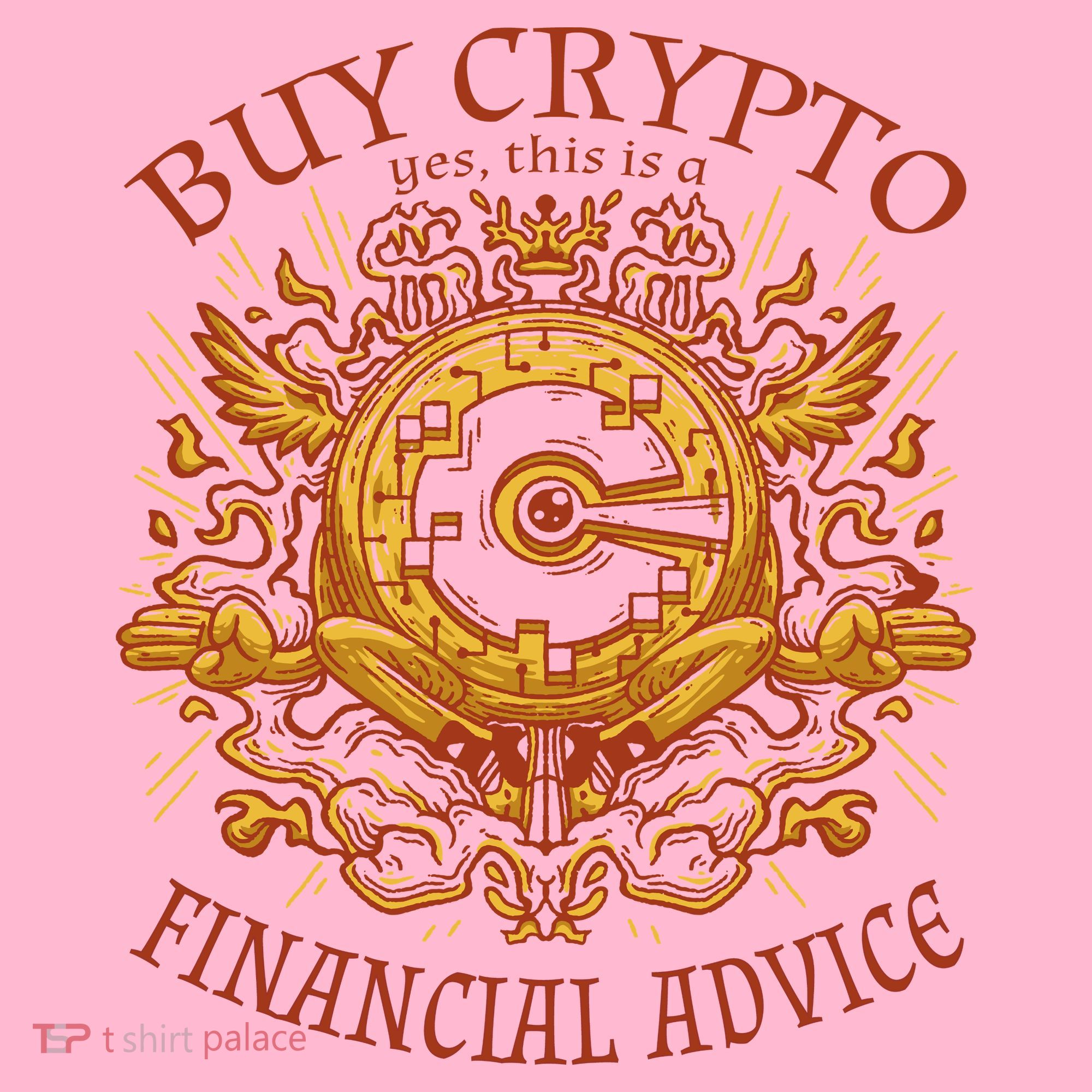 Buy Crypto Yes This Is A Financial Advice Coaster