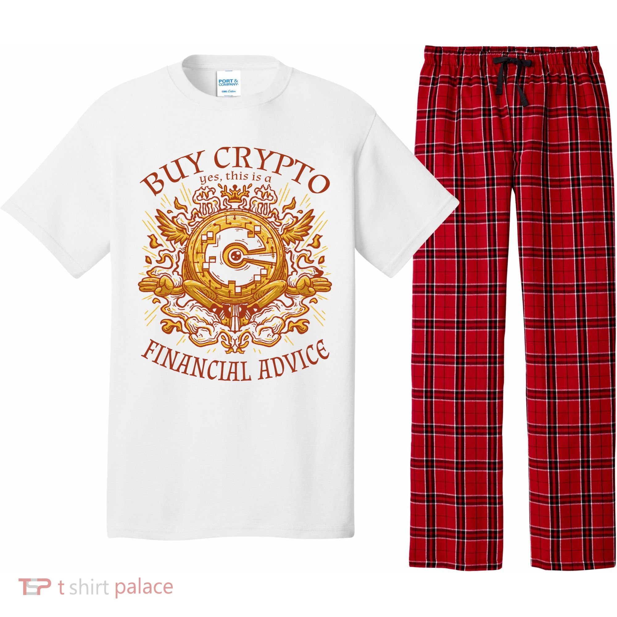 Buy Crypto Yes This Is A Financial Advice Pajama Set