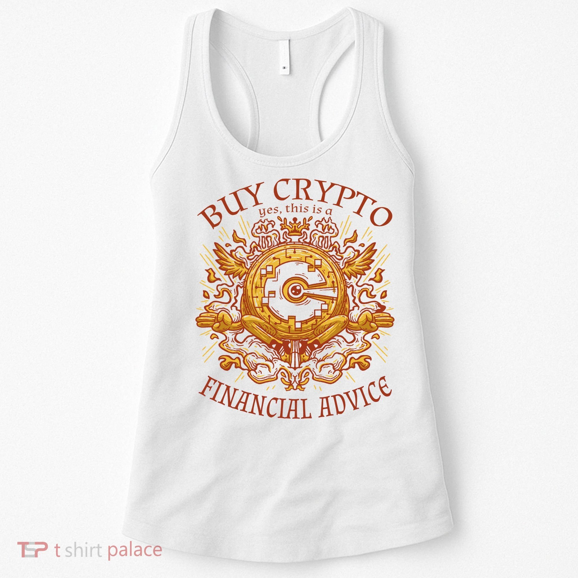 Buy Crypto Yes This Is A Financial Advice Women's Tank Top