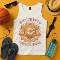 Buy Crypto Yes This Is A Financial Advice Tank Top thumb 4