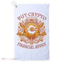 Buy Crypto Yes This Is A Financial Advice Golf Towel thumb 0