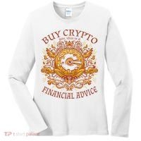 Buy Crypto Yes This Is A Financial Advice Women's Long Sleeve Shirt thumb 0
