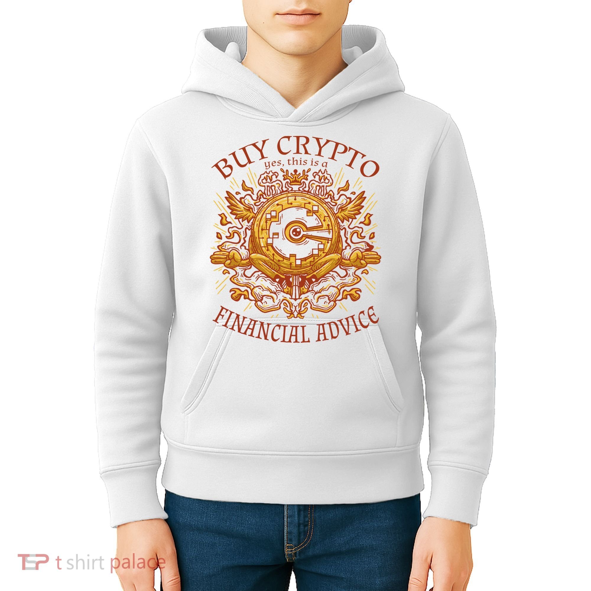 Buy Crypto Yes This Is A Financial Advice Kids Hoodie