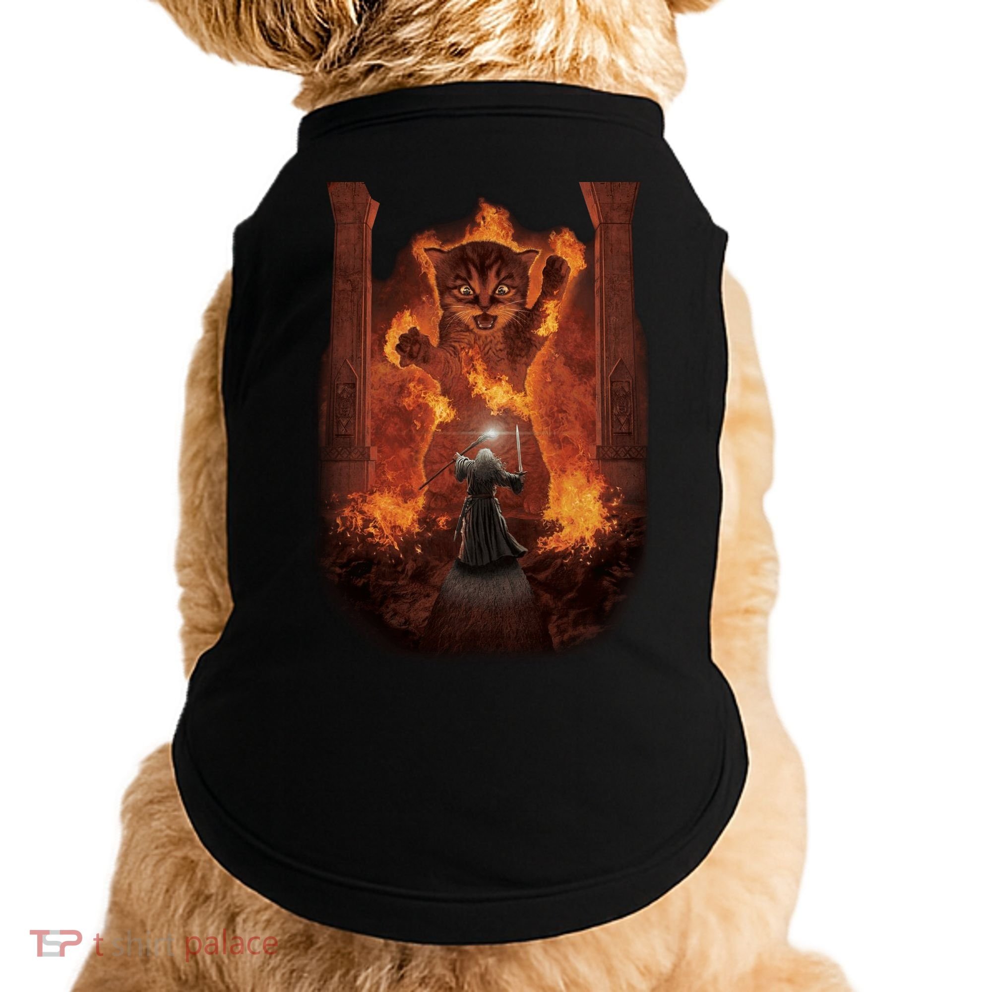 Balrog Cat You Shall Not Pass Wizard Monster Fight Doggie Tank
