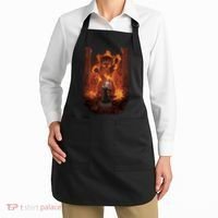 Balrog Cat You Shall Not Pass Wizard Monster Fight Apron thumb 2